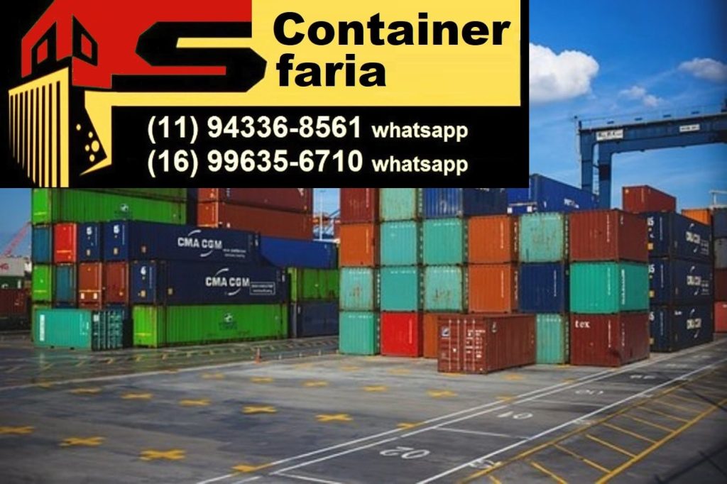 doação de container usados