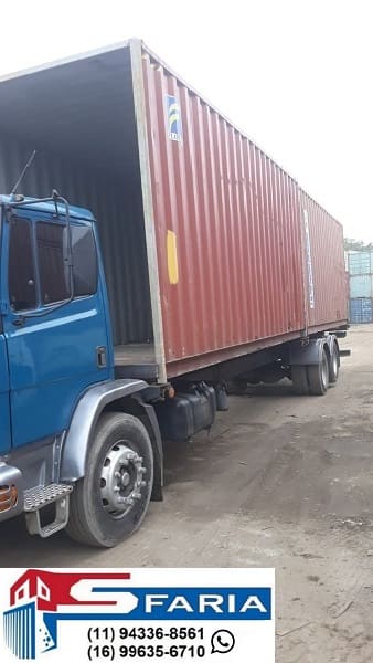 Transporte de container